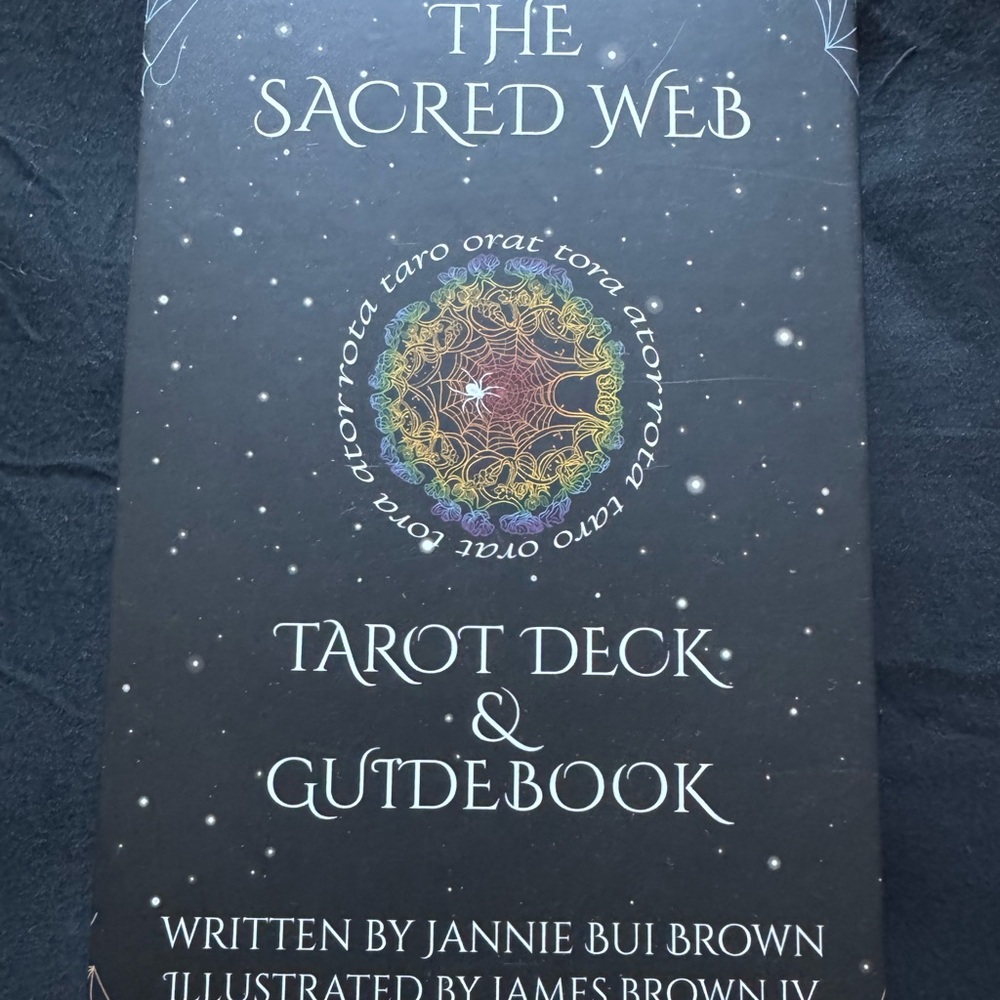 The Sacred Web Tarot Deck & Guidebook